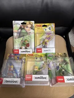 新品未開封 amiibo ゼルダの伝説 フィギュアセット 16個