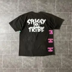 00's~ old 古着 Stussyステューシー スカルプリント TシャツLのサムネイル
