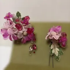 和装　髪飾り2本セット