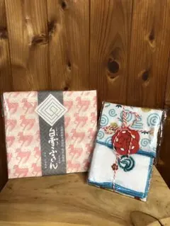 白雪ふきん【鹿】 ディッシュクロス2枚セット【蛇】