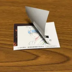 銀魂 吉原大炎上 2週目入場者特典 ステッカー 新八