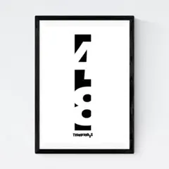 新品A2】TYPOGRAPHYS アートポスター（大型A2サイズ）#1611 - メルカリ