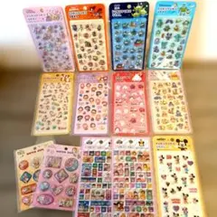 ディズニーシール まとめ売り ウォーターシール ぷくぷくシール ブロックシール
