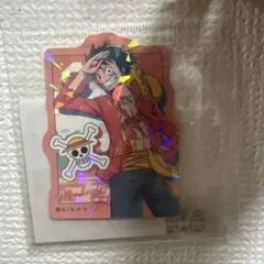 即購入OK！ONE PIECE ルフィ ホログラムステッカー