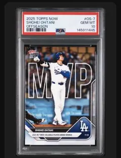 PSA10】大谷翔平 2024 Topps ドジャース 移籍1年目 MVP - メルカリ