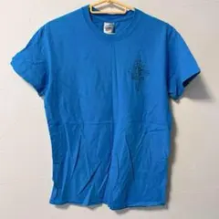 GILDAN 【S】青 Tシャツ FBC Bible Drill 半袖Tシャツ