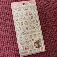 正規品 ☆ ボンボンドロップシール ミニ ハローキティ ピンク