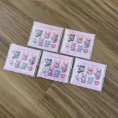 ナルミヤキャラクターズ ぷっくりシール メゾピアノ 5枚セット