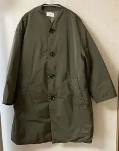 LE GLAZIK ダウンコート　カーキ