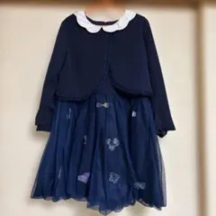 【最終値下げ】panpantutu お花とリボンのバルーン・ジャケットセット