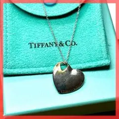 希少 ティファニー ハートインハート ネックレス シルバー 刻印 ヴィンテージ