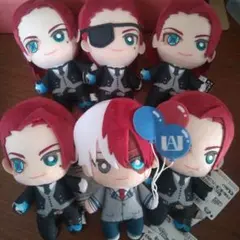 僕のヒーローアカデミア ヒロアカ 轟焦凍　ナムコ ともぬい 6体セット