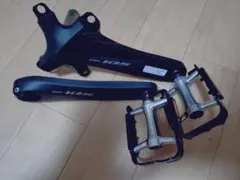フラットペダル付 SHIMANO 105 FC-R7000 クランク