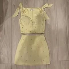 JEWELSキャバドレス　イエロー