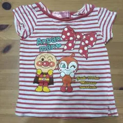 アンパンマン ドキンちゃん ボーダーTシャツ 半袖のサムネイル