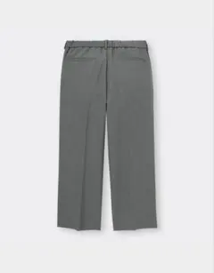【タグ付新品未使用】GU バギースラックス　丈標準 グレー M