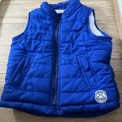 babyGap ダウンベスト 90cm 青