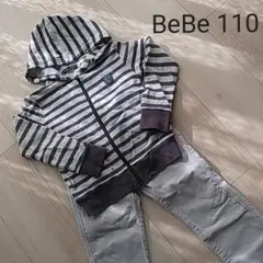 BeBe 長ズボン　パーカー　110㎝