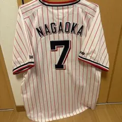 期間限定 記念】ヤクルト スワローズ 復刻 丸山 ホーム ユニフォーム