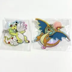 ポケモンセンター アクリルキーホルダー メガデンリュウ メガリザードン