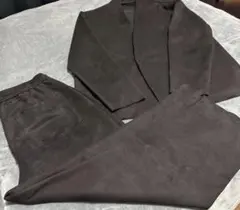 ZARA ダークブラウン ベロア セットアップ