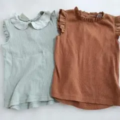 プティマイン　ノースリーブトップス　110センチ