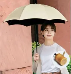 Rose Blanc ロサブラン 晴雨兼用 2段折りたたみ日傘 傘カバー付きのサムネイル