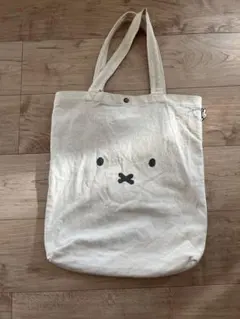 ミッフィー キャンバス トートバッグ 화이트
