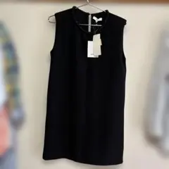 Suncoo CAROLA ブラック ノースリーブ ワンピース 12