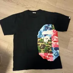 A BATHING APE カモフラージュTシャツ Lサイズ