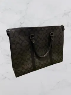 COACH シグネチャー ビジネスバッグ ブリーフケース