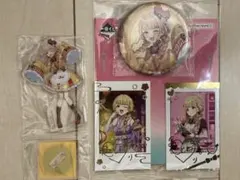 学マス 一番くじ F賞缶バッチ H賞アクスタ G賞カード 藤田ことね