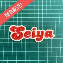 うちわデコ文字 デコうちわ パーツ「Seiya」セイヤ