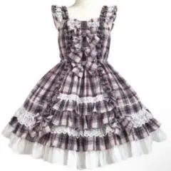 ANGELICPRETTY Sweetフリルジャンパースカート＆カチューシャ