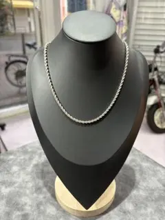 Monet ネックレス シルバーカラー ロープチェーン