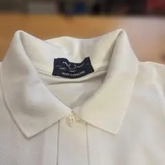Fred Perry ホワイト ポロシャツ