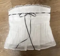 SHEIN クロップドキャミソール ビスチェのサムネイル