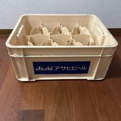 アサヒビール　ジョッキ　コンテナケース　1箱　レトロ　アンティーク　青ラベルのサムネイル