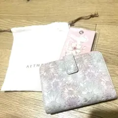 AETHER 押し花デザイン 二つ折り財布 キーケース セット - メルカリ
