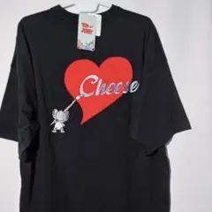 新品 Tシャツ 3L タフィー トムとジェリー ハート ワーナー サガラ 刺繍