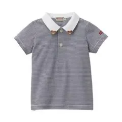 ミキハウス ポロシャツ 半袖ポロシャツ プッチーくん 美品 80