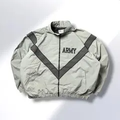 米軍実物 ARMY PFU ナイロンジャケットXL 美品 トレーニングジャケット