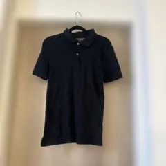即日発送❗️美品✨BANANA REPUBLIC ポロシャツ　XL 黒、ブラック
