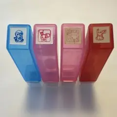 ポケモン☆スタンプ 4本セット