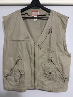 Y2K 古着　ベージュベスト