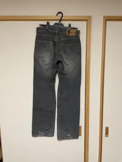 EDWIN デニム　ダメージ　SWAG