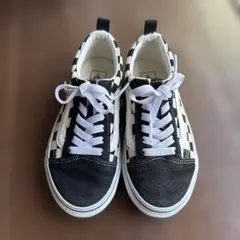 Vans チェッカーボード スニーカー　キッズ　20cm