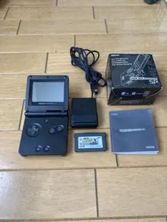 ★動作確認済み★ ゲームボーイアドバンスSP ブラック（付属品完備）