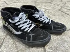 vansハイカットスニーカー　パッチ付き