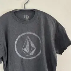 VOLCOM グレー メンズ レディース 古着 半袖 Tシャツ XL